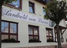 Eingang Landhotel zum Baier Dermbach/Unteralba